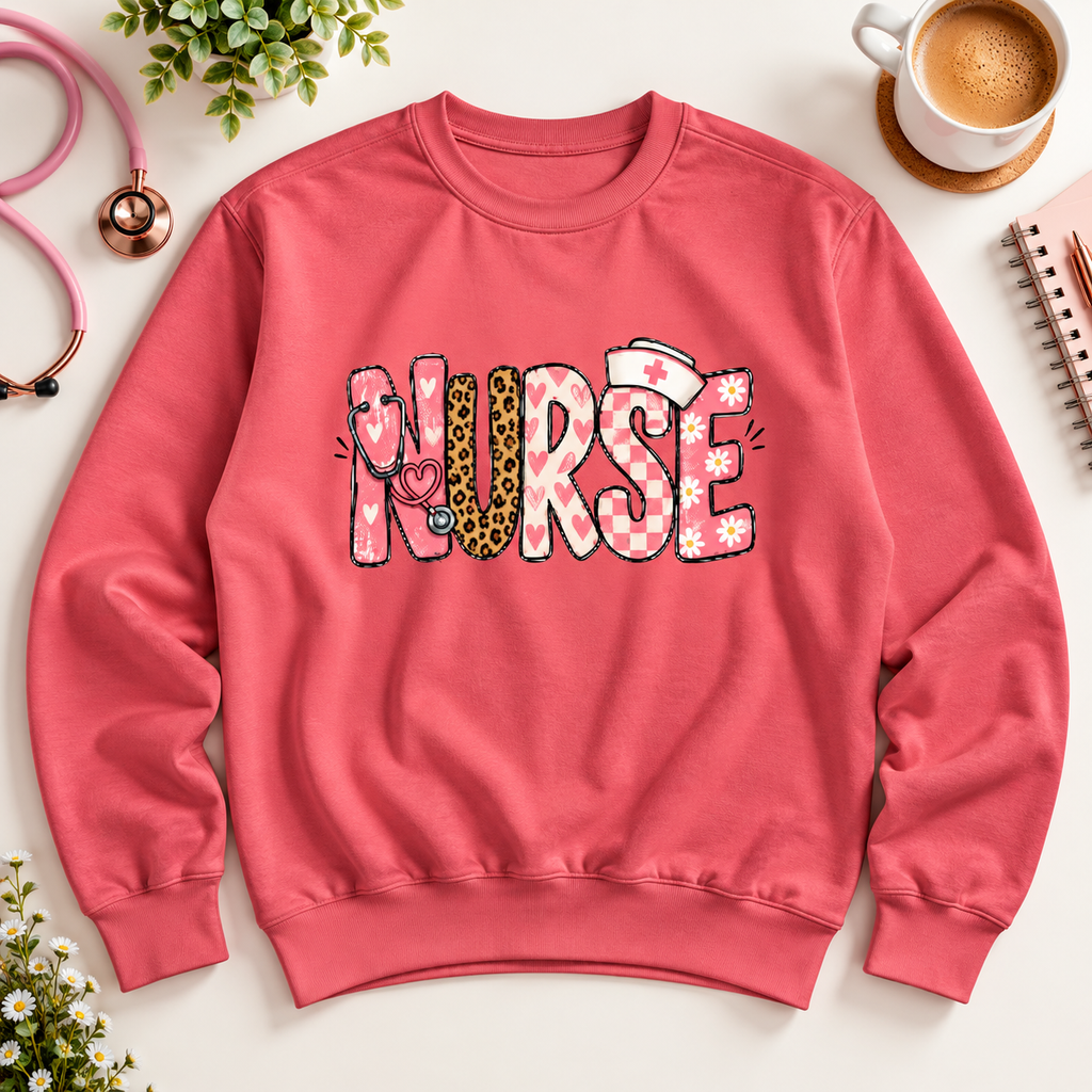 cute-nurse-sweatshirt-watermelon