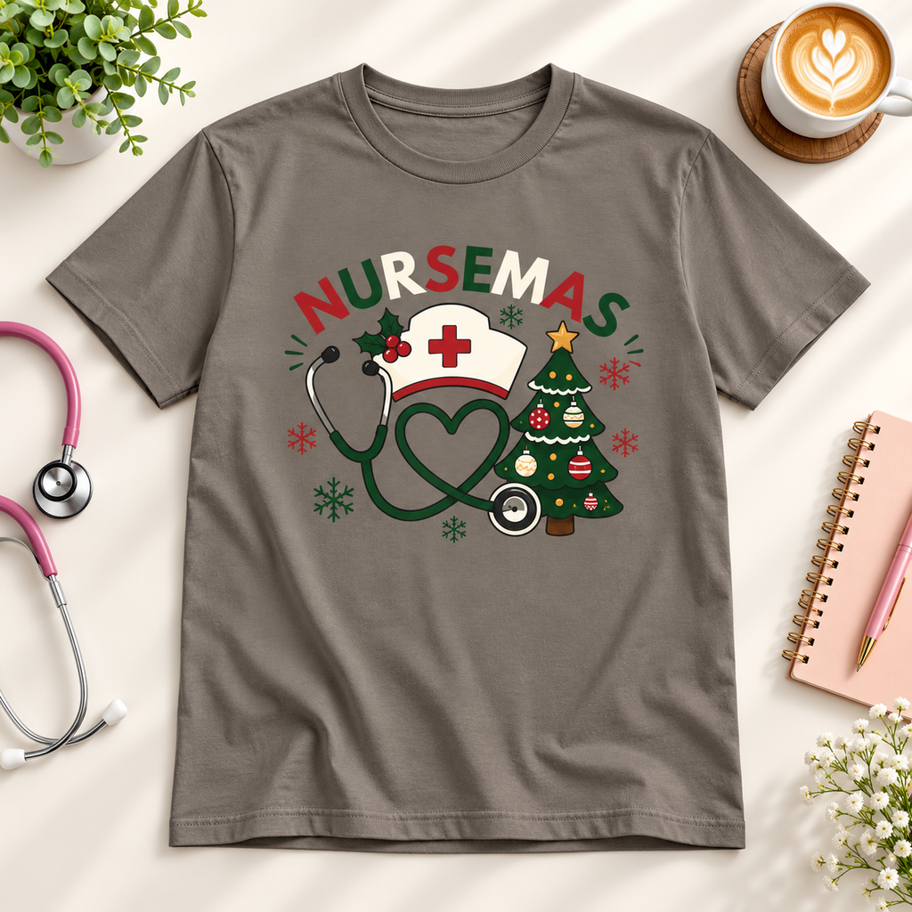 Nursemas Christmas Shirt | Cute Christmas Nurse Gift