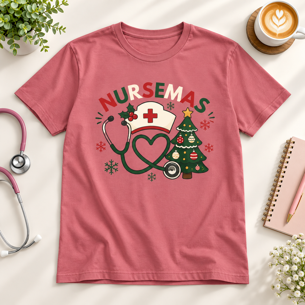 Nursemas Christmas Shirt | Cute Christmas Nurse Gift