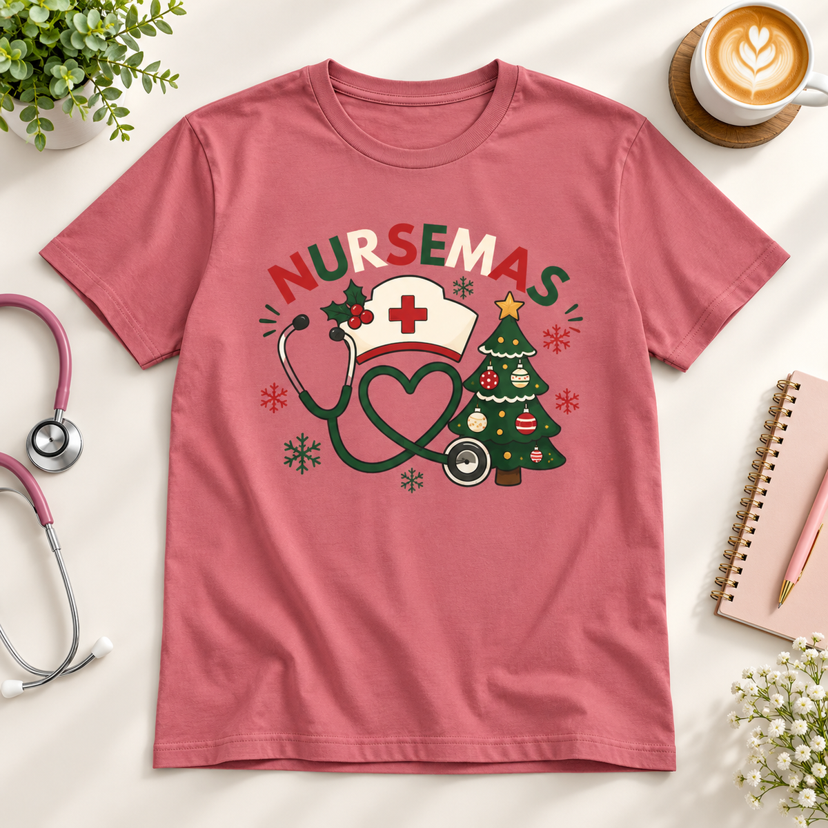 Nursemas Christmas Shirt | Cute Christmas Nurse Gift