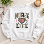 Nurse Life Sweatshirt | Unisex Nurse Gift & Nursing Crewneck